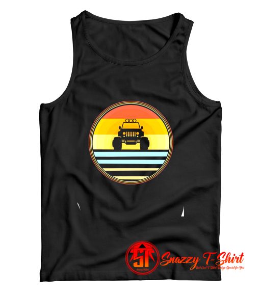 Off Road Retro Style Jeep Tank Top