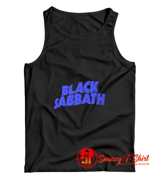 Official Black Sabbath Purple Logo Tank Top