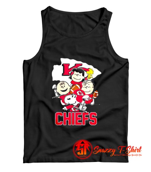 Official Kansas City Chiefs Peanuts Tank Top