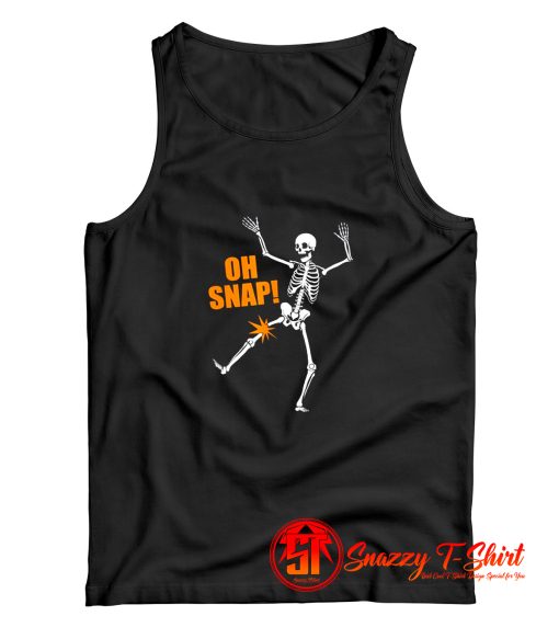 Oh Snap Skeleton Halloween Tank Top