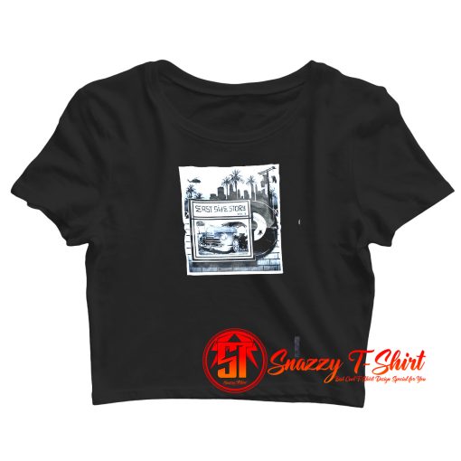 Old School East Side Story Crop Top Shirt