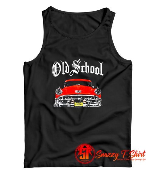 Old School Red Car Tank Top