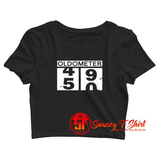 Oldometer 49 50 Crop Top Shirt