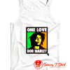 One Love Bob Marley Graphic Poster Tank Top