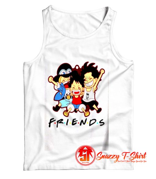 One Piece Characters Friends Tank Top