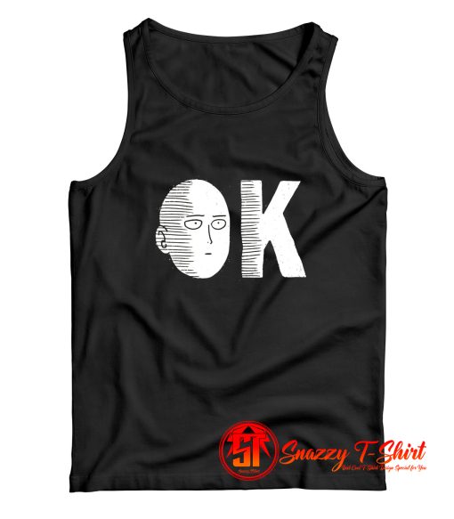 One Punch Man Okay Tank Top