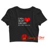 Open Heart Surgery Crop Top Shirt