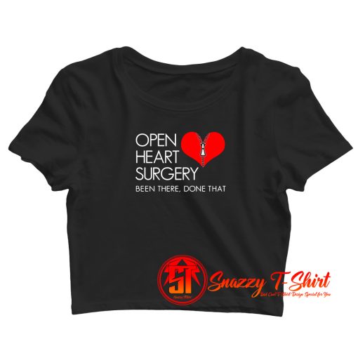 Open Heart Surgery Crop Top Shirt