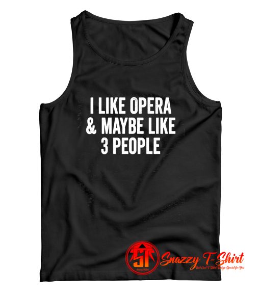 Opera House Music Theater Lover Tank Top