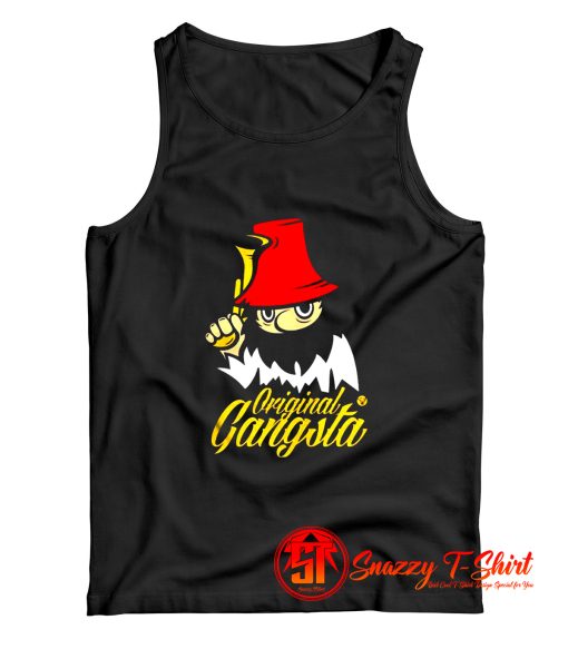 Original Gangsta With Gun Tank Top