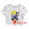 PIIKACHU NIINJA P0KEMON Crop Top Shirt