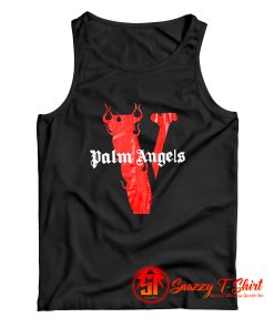 Palm angels X Vlone TEE Flames Tank Top