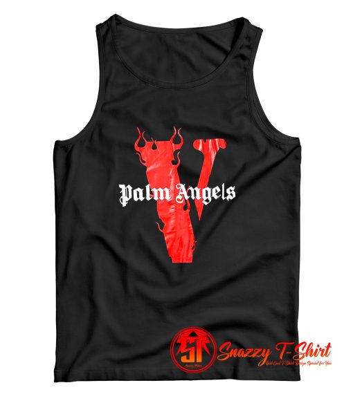 Palm angels X Vlone TEE Flames Tank Top