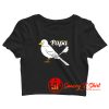 Papa Bird Lover Crop Top Shirt