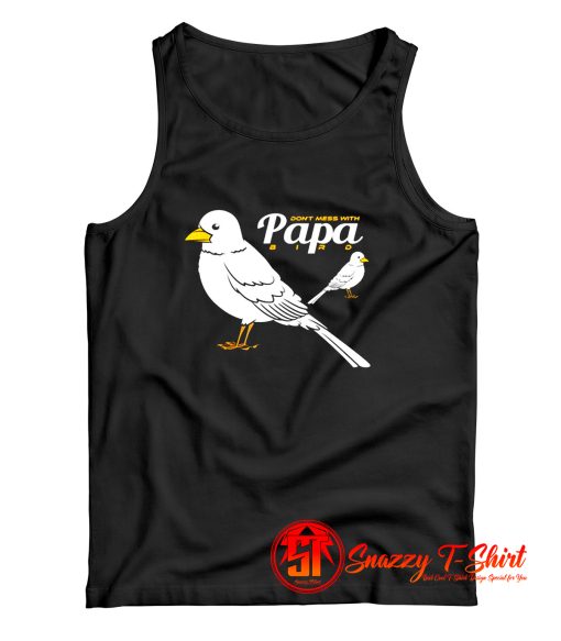 Papa Bird Lover Tank Top