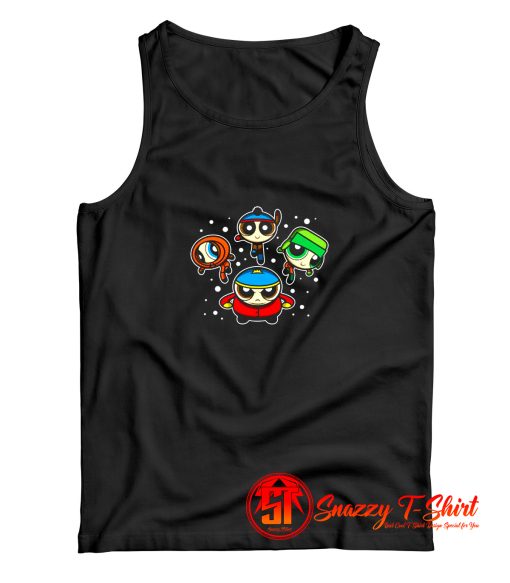 Park Boys South Park x The Powerpuff Girls Tank Top