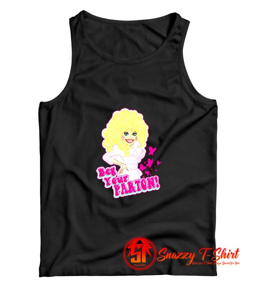 Parody Dolly Parton In The Style Of Barbie Tank Top