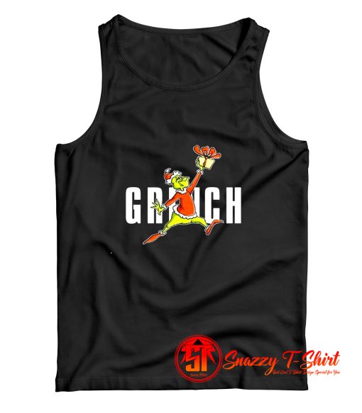 Parody Jumpman The Grinch Stole Christmas Tank Top