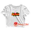 Parody Peppa Pig X Gucci Logo Crop Top Shirt