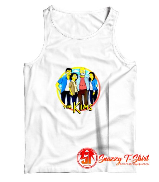 Parody Simpsons Kim Family Funny Tank Top