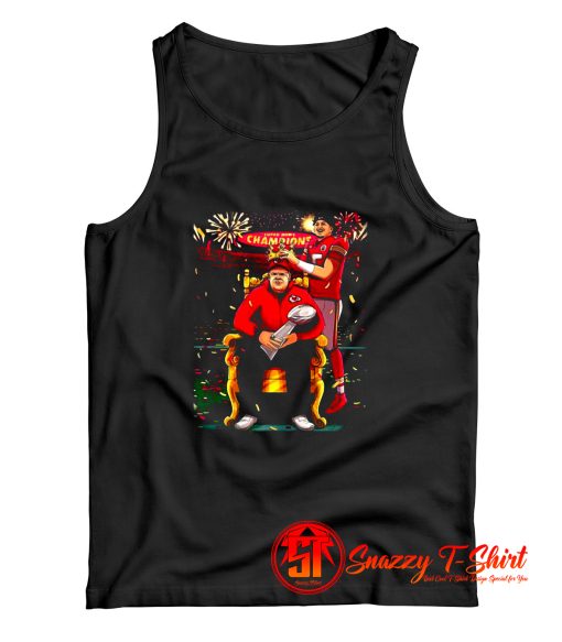 Patrick Mahomes and Andy Reid Super Bowl Champions Tank Top