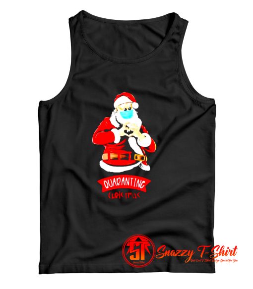 Peace Love Quarantine Christmas Tank Top