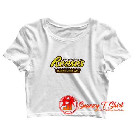 Peanut butter cups 02 Crop Top Shirt