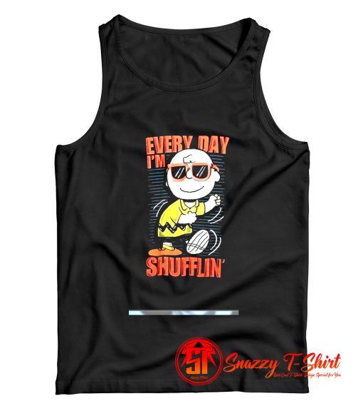 Peanuts Charlie Brown Shufflin Tank Top