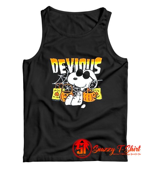 Peanuts Snoopy Devious Halloween Tank Top