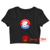 Peanuts Snoopy For President Crop Top Shirt