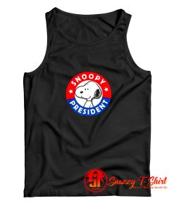 Peanuts Snoopy For President Tank Top