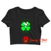 Peanuts Snoopy Lucky And Charming Crop Top Shirt