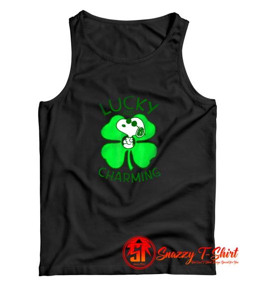 Peanuts Snoopy Lucky And Charming Tank Top