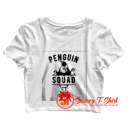 Penguin Squad Crop Top Shirt