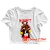 Pennywise Parody McDonalds Funny Crop Top Shirt