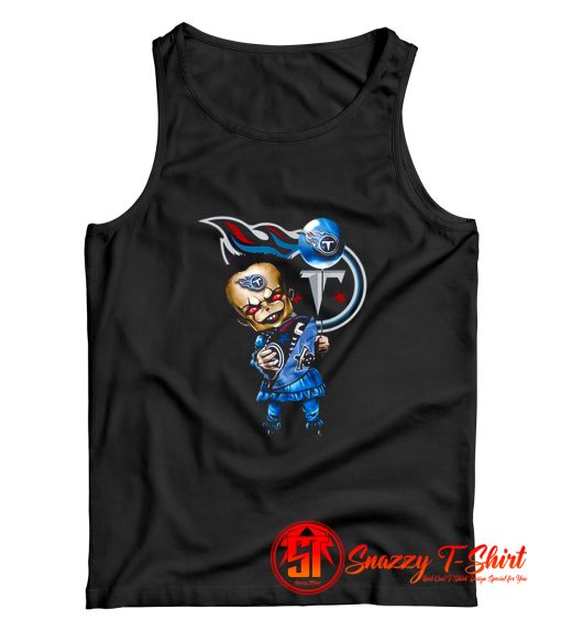 Pennywise hugging Tennessee Titans Tank Top