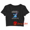 People Should Not Expecting Normal From Me Stitch Crop Top Shirt