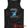 People Should Not Expecting Normal From Me Stitch Tank Top