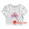 Peppa Pig Thrasher Pink Line Crop Top Shirt