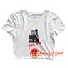 Pepsi Michael Jackson Tour 1988 Crop Top Shirt