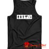 Person Woman Man Camera TV Cognitive Test Tank Top