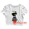 Pho Metal Jacket Crop Top Shirt