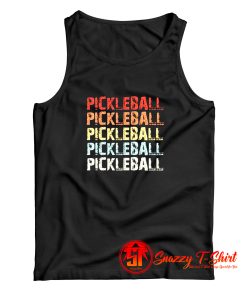 Pickleball Retro Tank Top