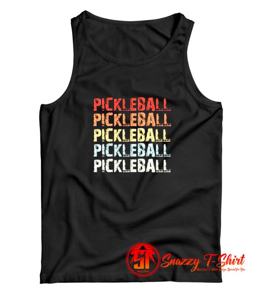 Pickleball Retro Tank Top