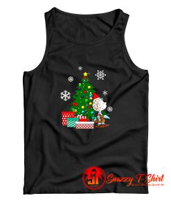 Pig Pen Peanuts Around The Christmas Tree Tank Top