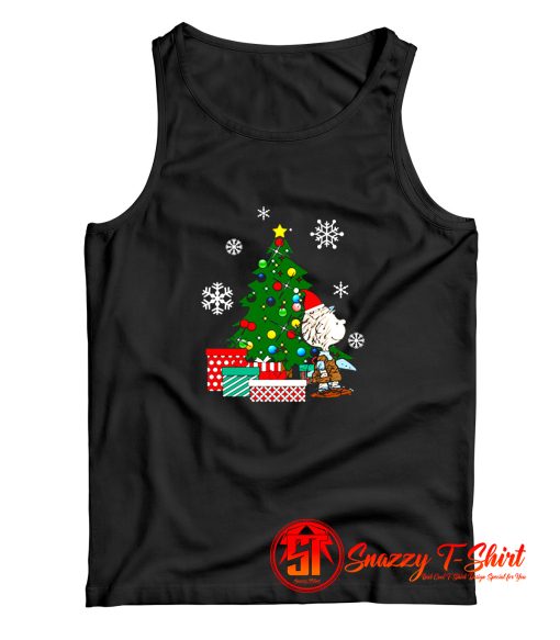 Pig Pen Peanuts Around The Christmas Tree Tank Top