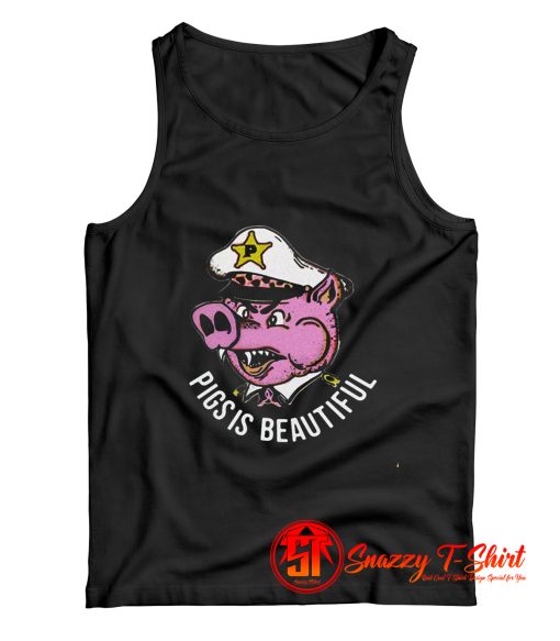 Pigs is Beautiful Graphic Tank Top