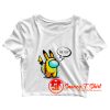 Pikachu Impostor Funny Gaming Crop Top Shirt