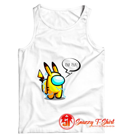 Pikachu Impostor Funny Gaming Tank Top