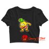 Pineapple Dab Crop Top Shirt